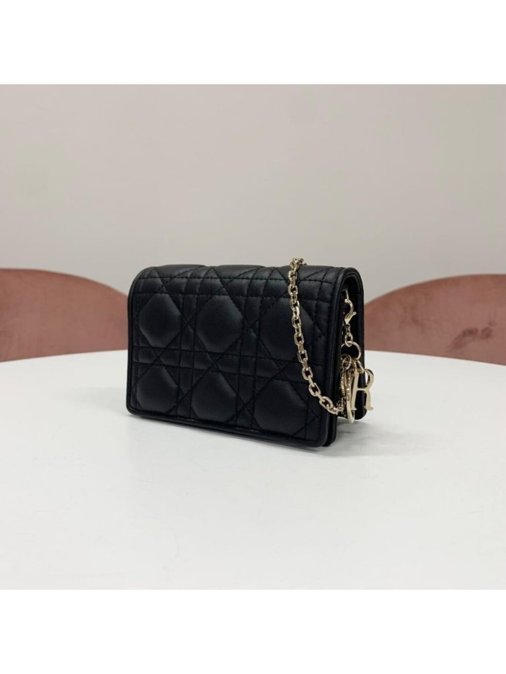 Dior Cannage Lambskin Shoulder Bag